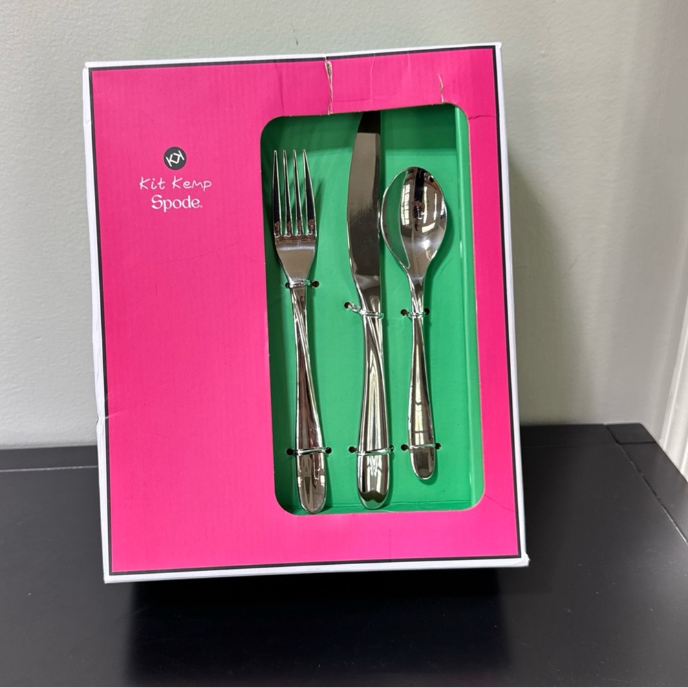 Spode Kit Kemp Silver Flatware Set